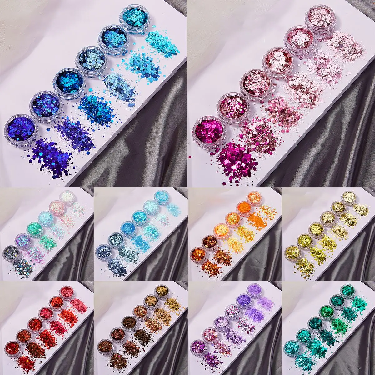 6Colors/Set Resin Sparkling Se - огляд і ціна Resin Glitter Pack
