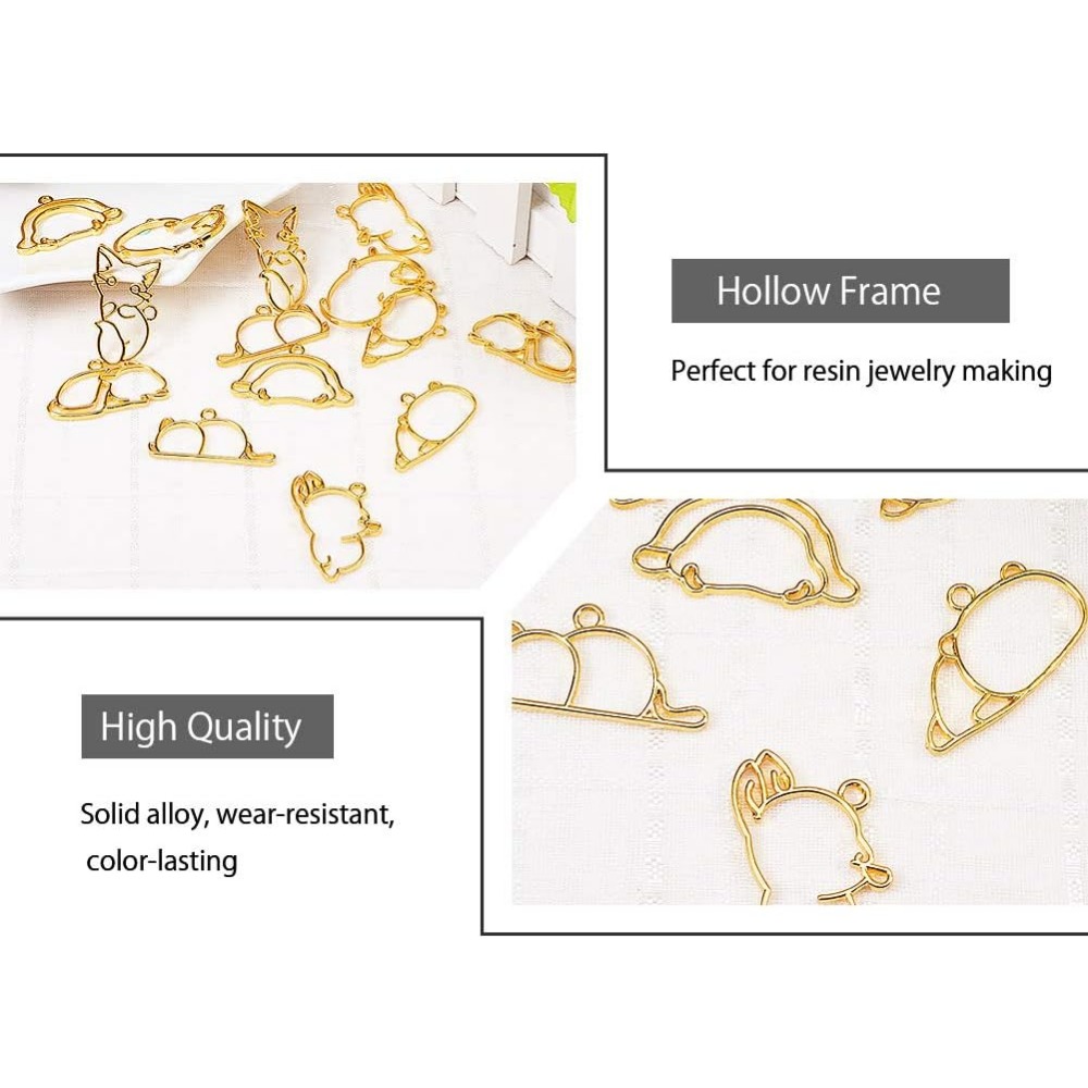 14pcs Hibernator Theme Open Be - огляд і ціна Resin Jewelry Kit