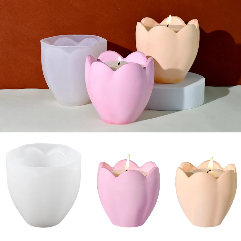 Tulip Candle Holder Silicone M - огляд і ціна Flower Preservation Resin