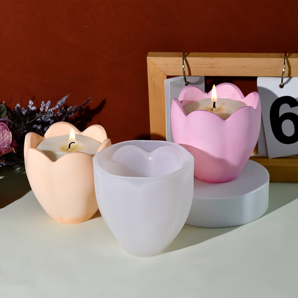 Tulip Candle Holder Silicone M - огляд і ціна Flower Preservation Resin