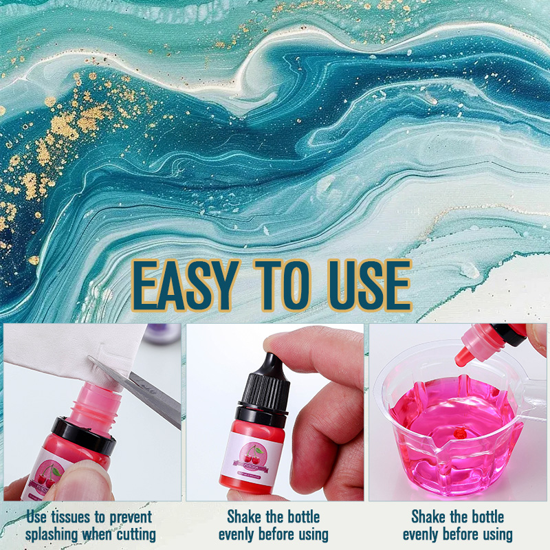 Epoxy Resin Color Pigment 24 V - огляд і ціна Resin Pigment Set
