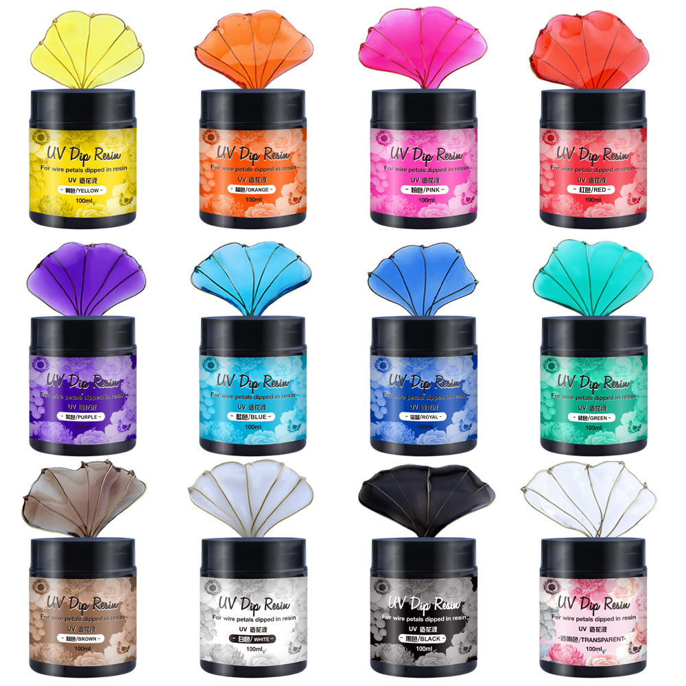 40/100ml UV DIP RESIN High Tra - огляд і ціна Flower Preservation Resin