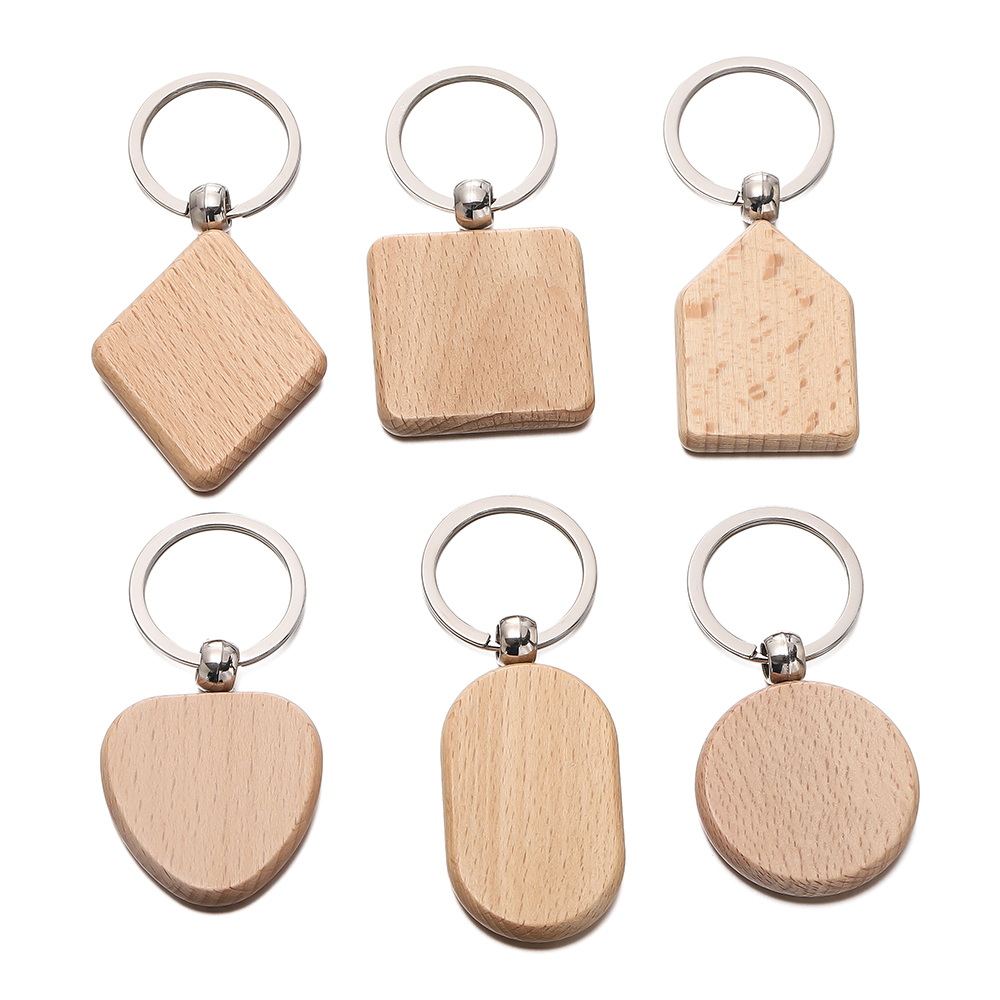 5pcs/lot Blank Geometry Wood K - огляд і ціна Wood Ring Blank