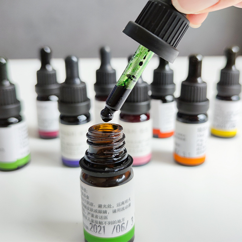10ml Liquid Candle Dye High Co - огляд і ціна Resin Pigment Set