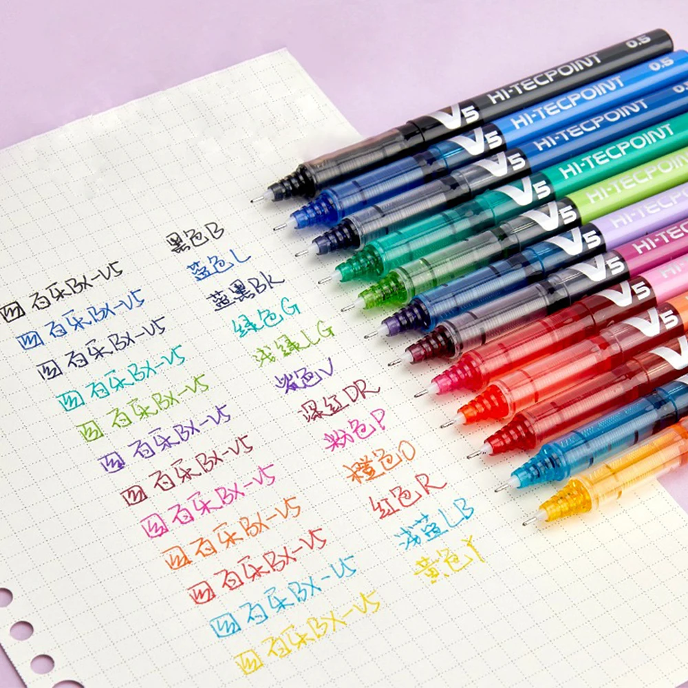 3pcs Japan PILOT Gel Pens Stra - огляд і ціна Pilot Pen V5