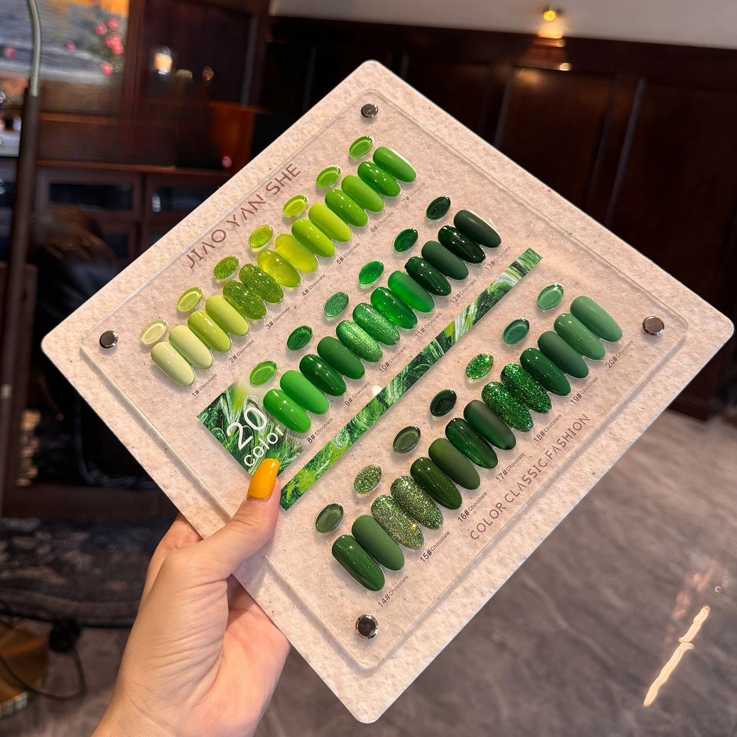 20Pcs/Set Purple Green Blue Co - огляд і ціна Resin Glitter Pack