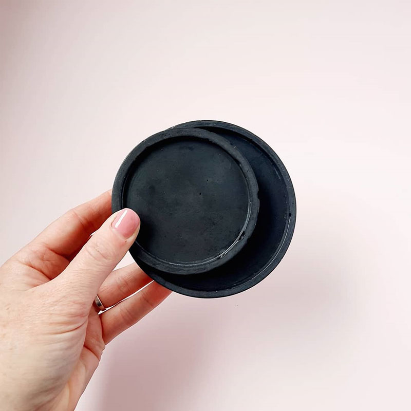 Round Tray Cement Molds Silico - огляд і ціна Coaster Mold Round
