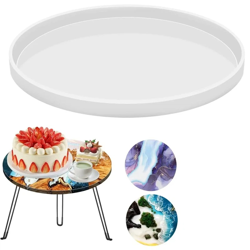 Round Epoxy Table Resin Molds, - огляд і ціна Coaster Mold Round
