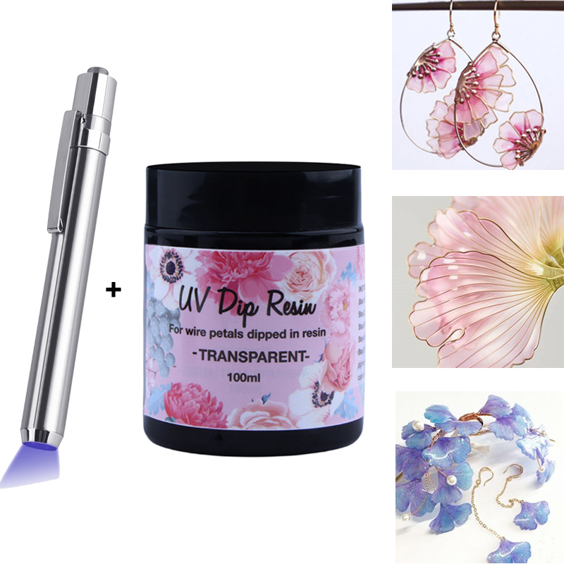 UV DIP Resin Glue UV Flower-Ma - огляд і ціна Flower Preservation Resin
