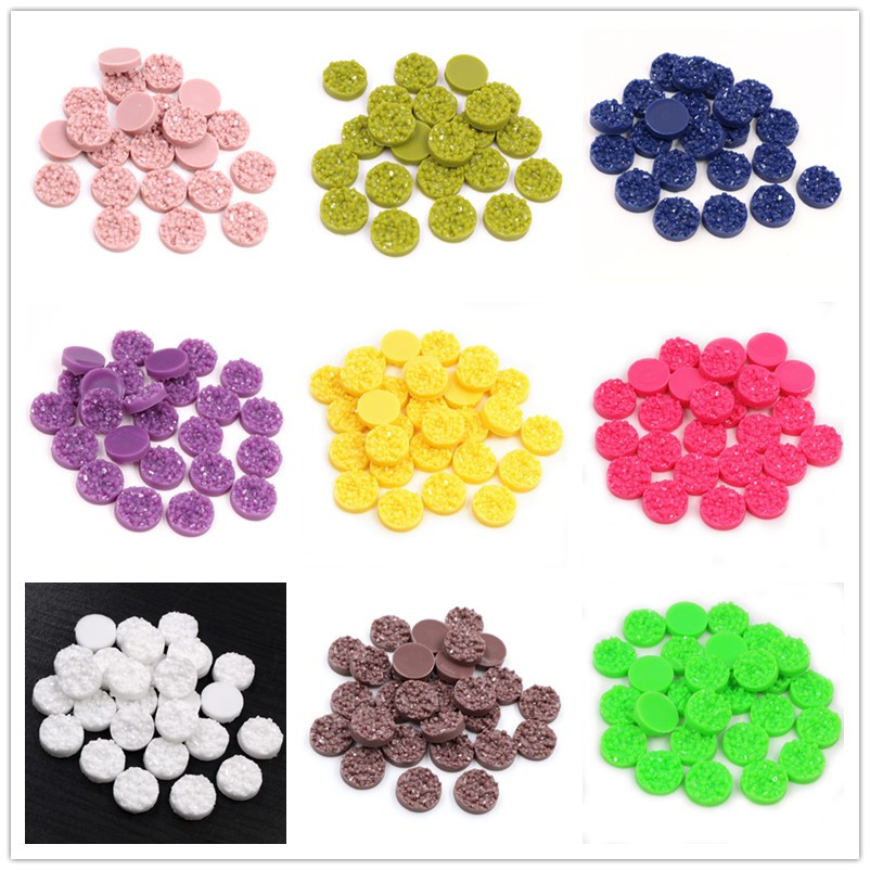 40pcs Resin Druzy Cabochons Do - огляд і ціна Resin Craft Projects