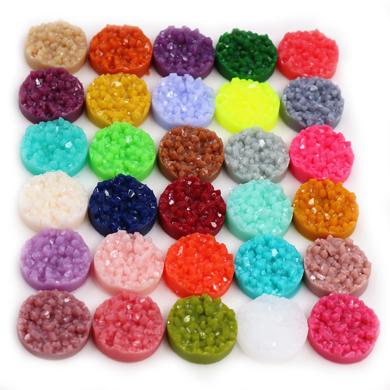 40pcs Resin Druzy Cabochons Do - огляд і ціна Resin Craft Projects