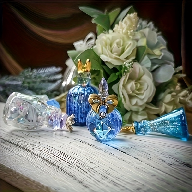 A Set Of 5 Perfume Bottle Resi - огляд і ціна Resin Jewelry Kit