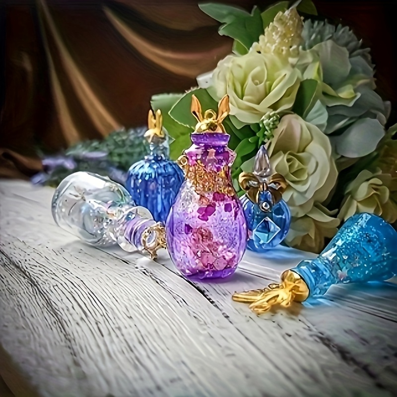 A Set Of 5 Perfume Bottle Resi - огляд і ціна Resin Jewelry Kit