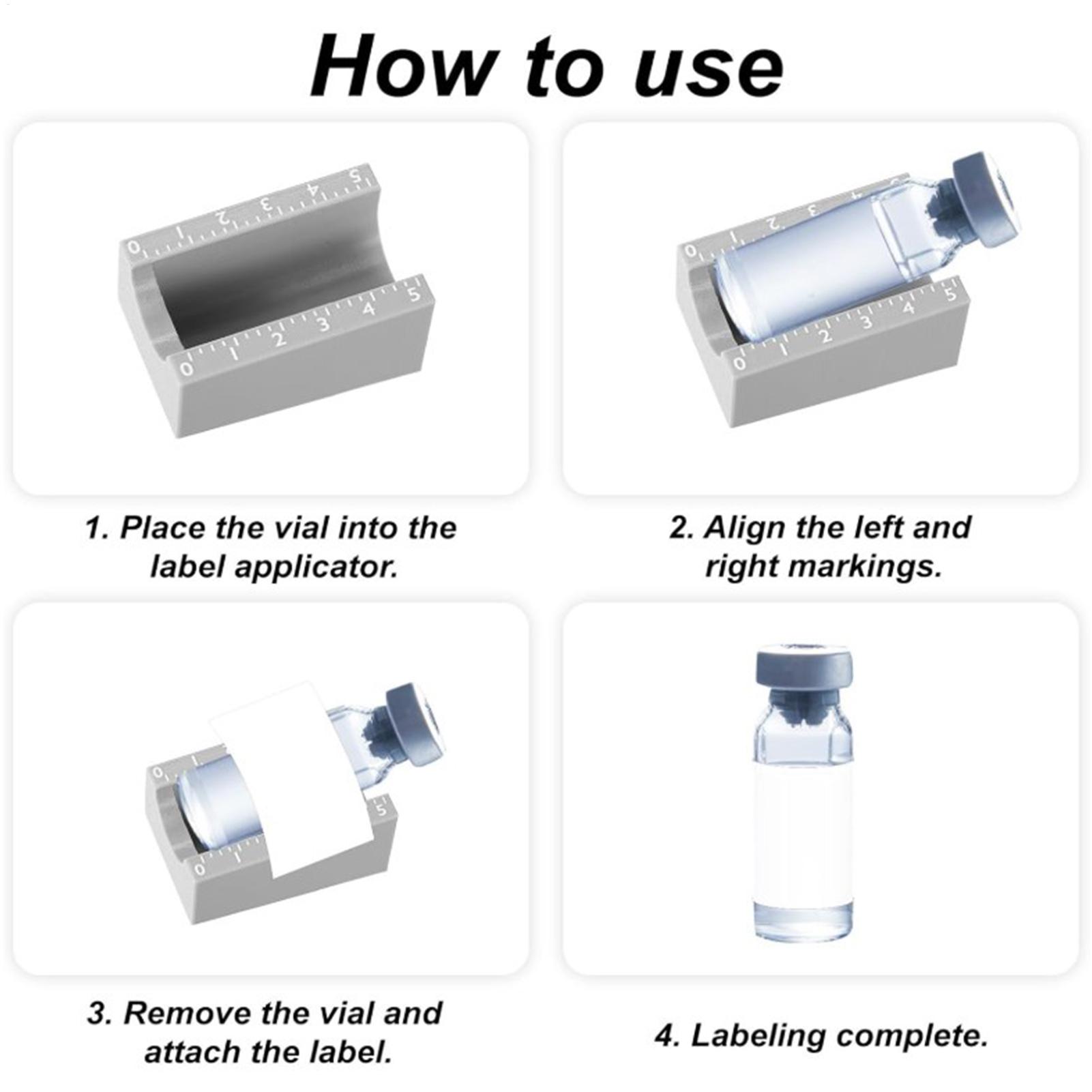Vial Label Applicator  3ml/10m - огляд і ціна Resin Craft Workshop