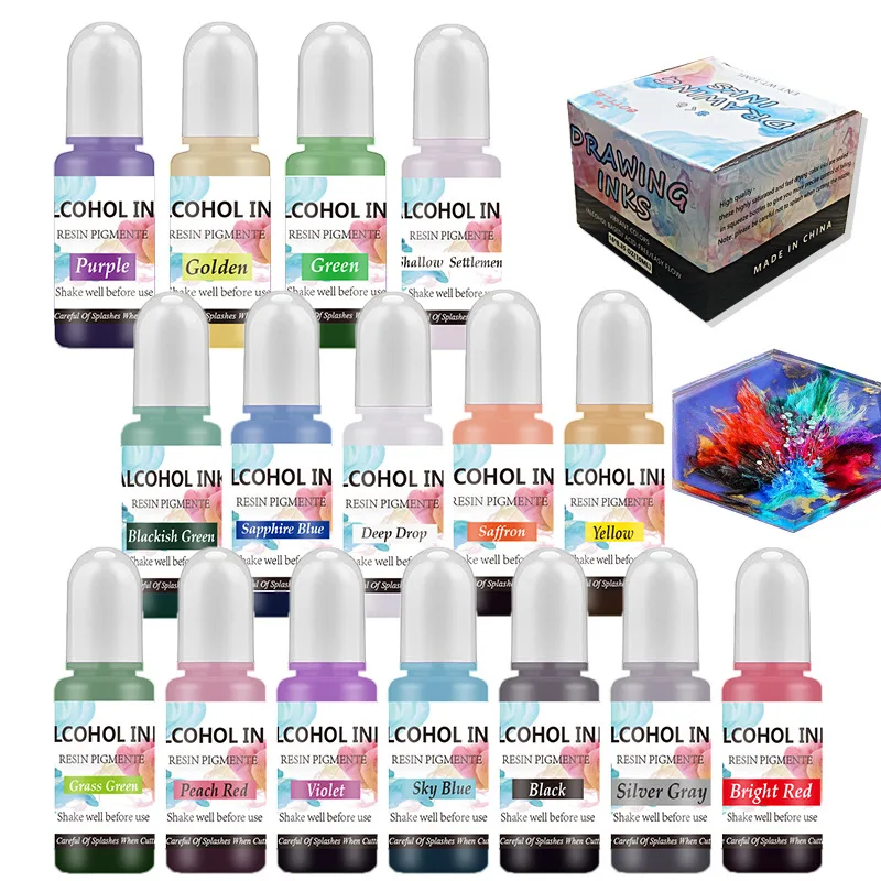 Color Pigment Set For Epoxy Re - огляд і ціна Resin Pigment Set
