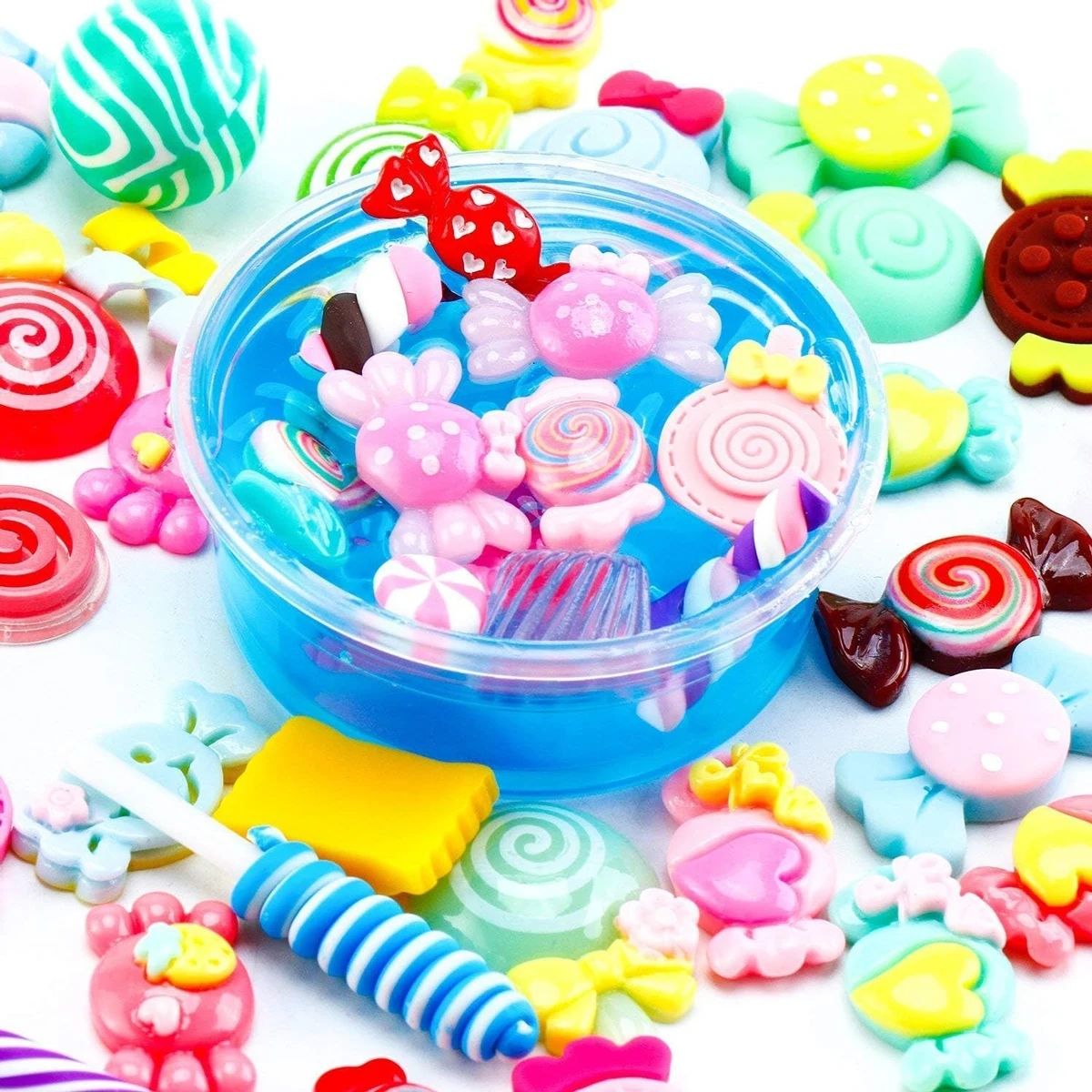 30pcs Random Candy Slime Charm - огляд і ціна Resin Craft Kit