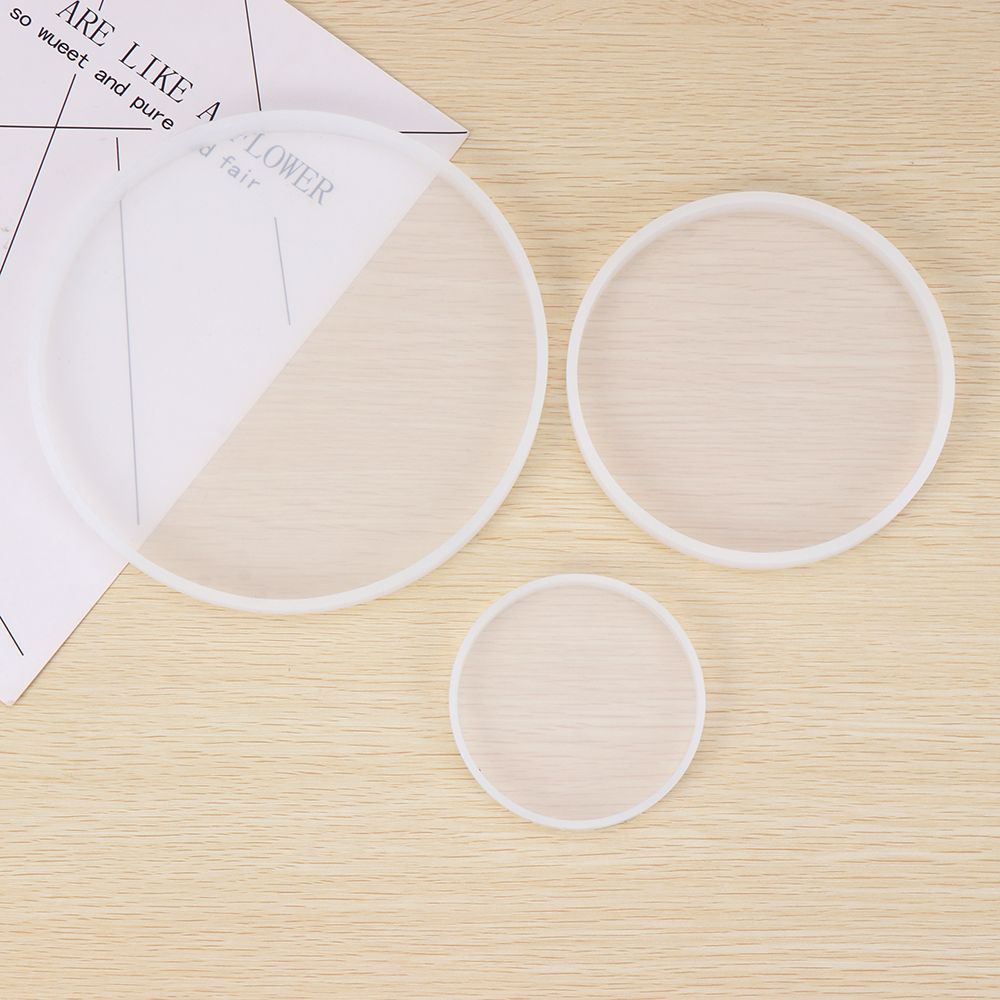 DIY Craft Silicone Fluid Arts  - огляд і ціна Coaster Mold Round