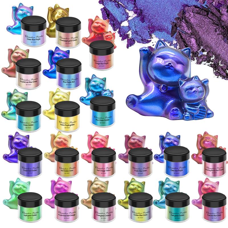 3g Mirror Chameleons Resin Pig - огляд і ціна Resin Pigment Set
