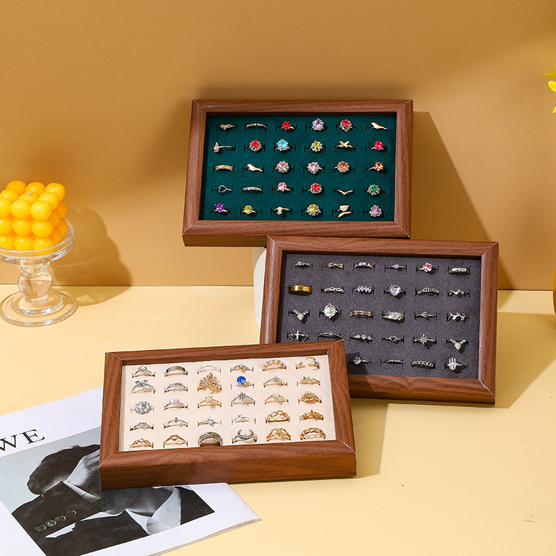 Fashion Ring Display Plate Ear - огляд і ціна Wood Ring Blank