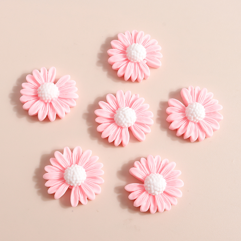10pcs 20*20mm Kawaii Daisy Flo - огляд і ціна Flower Preservation Resin