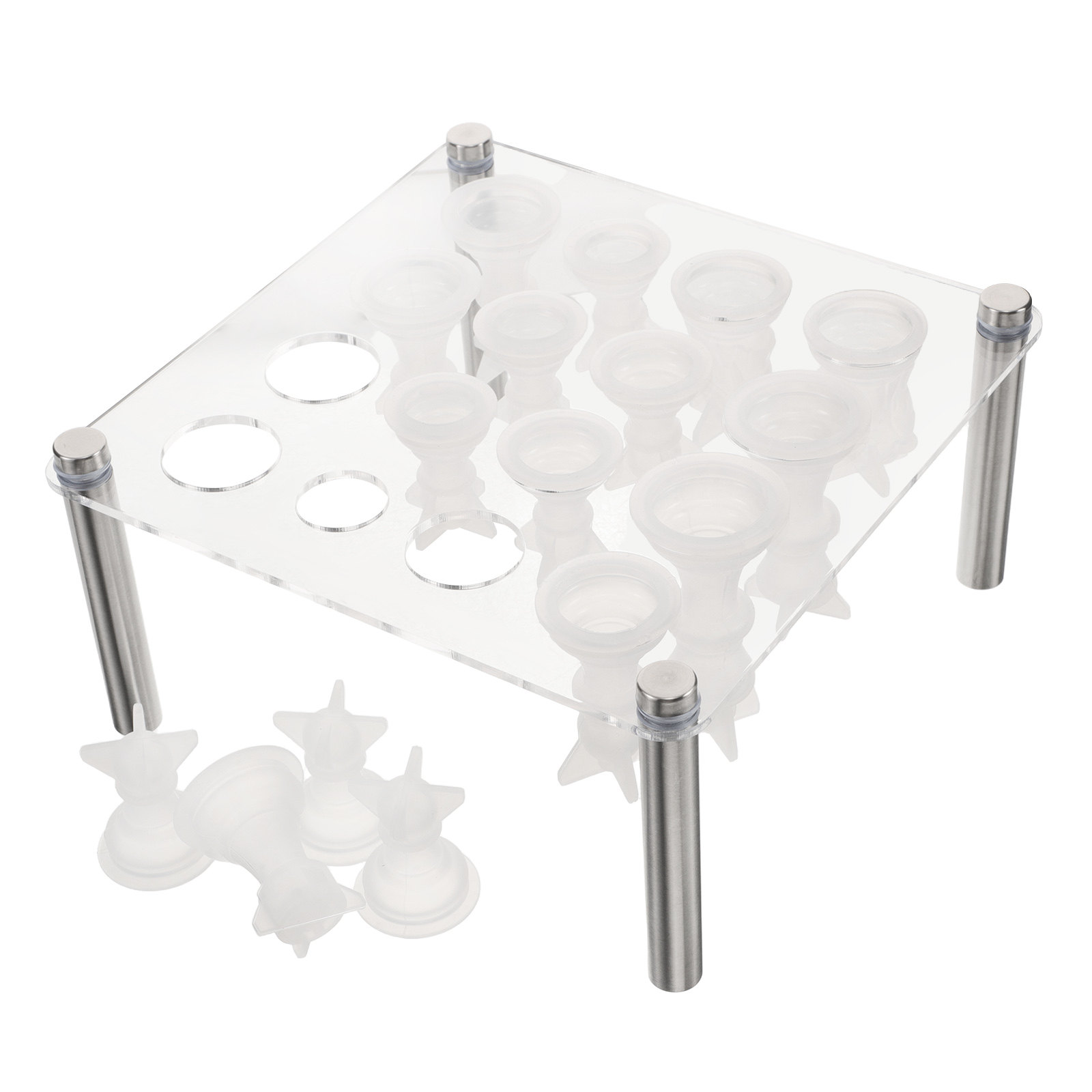 1Set Chess Piece Silicone Mold - огляд і ціна Resin Craft Workshop