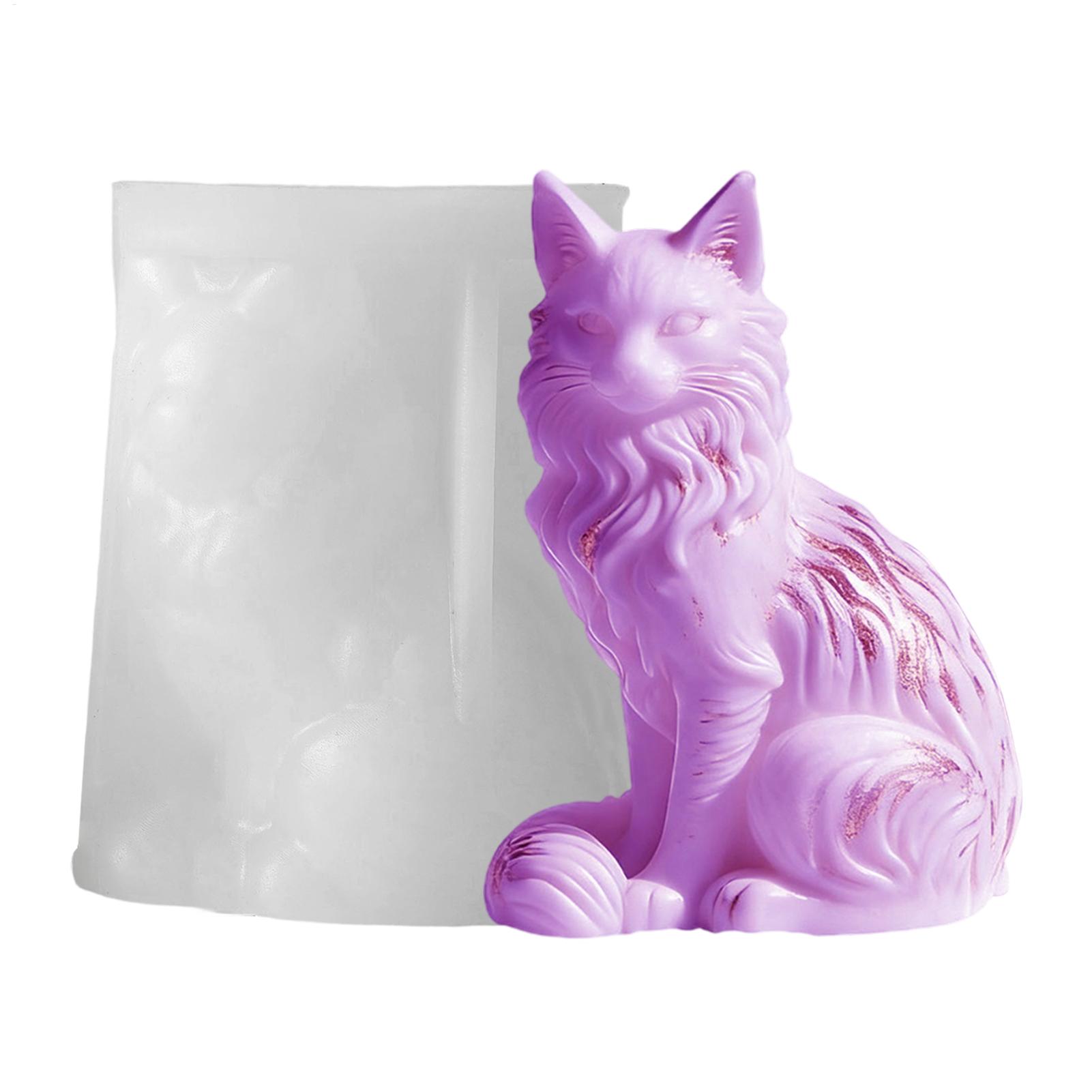 Cat Resin Mold | Sitting Cat S - огляд і ціна Resin Craft Workshop
