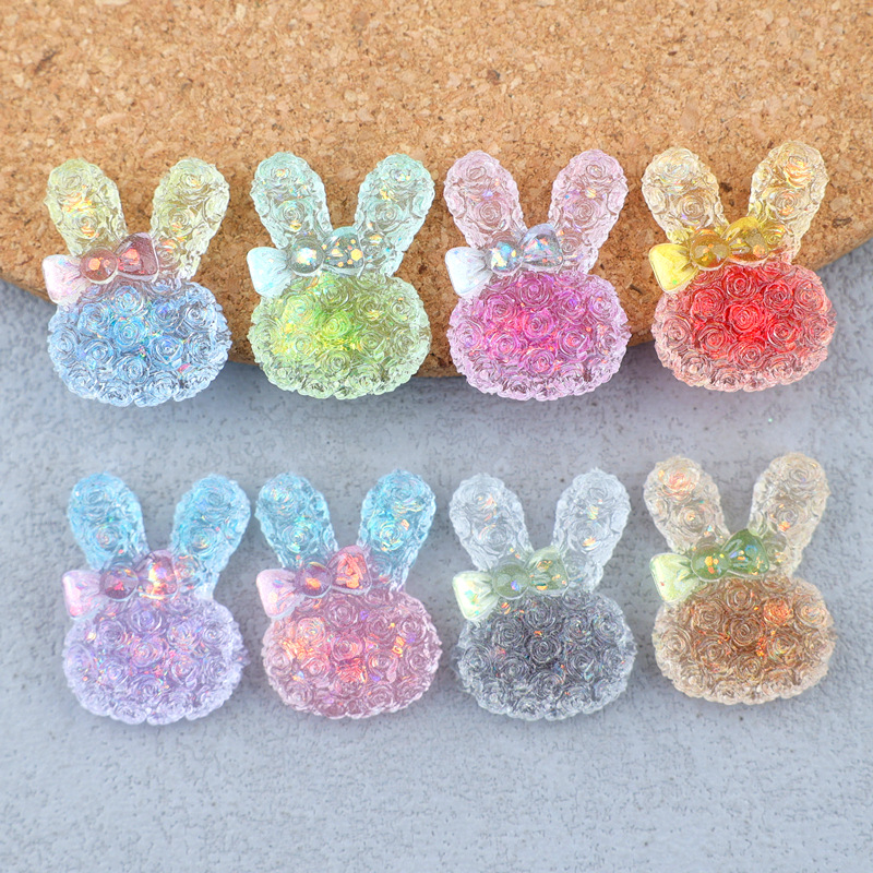 5PCS 18*25mm Luminous Gradient - огляд і ціна Resin Crafts Diy