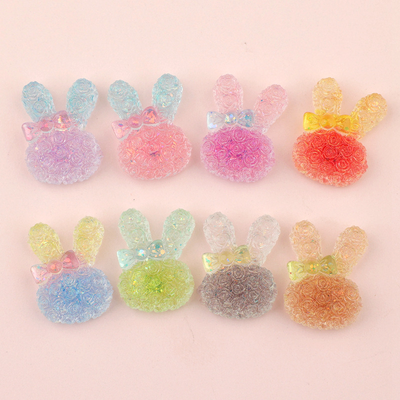 5PCS 18*25mm Luminous Gradient - огляд і ціна Resin Crafts Diy