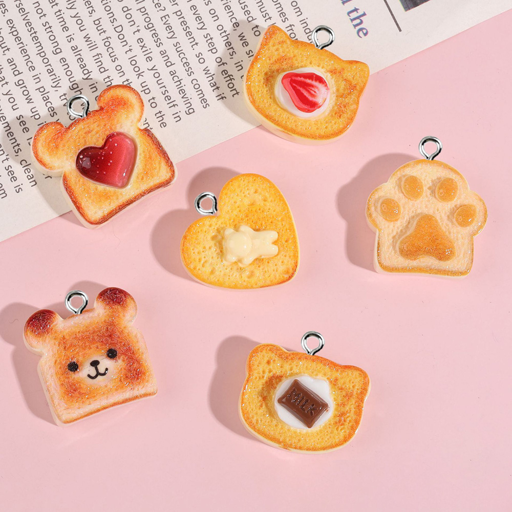 10pcs Heart Bear Cat Animal Sh - огляд і ціна Resin Craft Projects