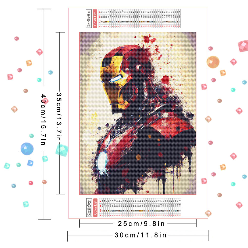 Marvel DIY Diamond Painting Se - огляд і ціна Resin Craft Kit