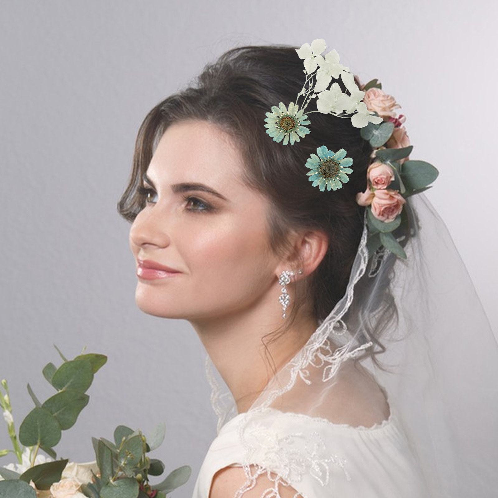 DIY Bridal Headpiece Dried Flo - огляд і ціна Resin Craft Kit