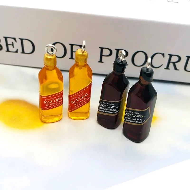 10Pcs Tiny Wine Bar Bottle Res - огляд і ціна Resin Crafts Diy