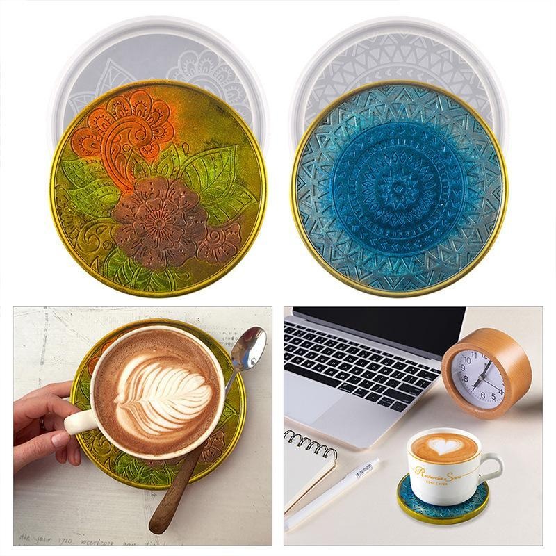 Handmade Creative Round Coaste - огляд і ціна Coaster Mold Round