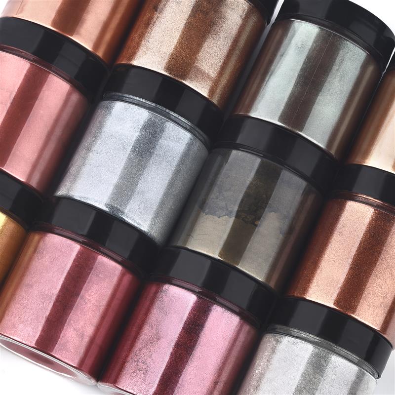 50g Shimmer Metallic Gold Silv - огляд і ціна Resin Pigment Set