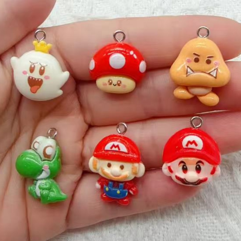 10pcs resin cartoon pendant, D - огляд і ціна Resin Craft Projects