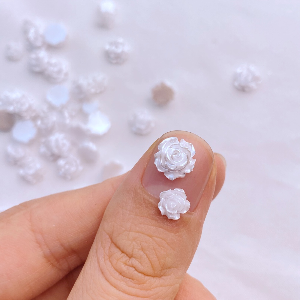 100Pcs New Cute Mini 5mm/7mm R - огляд і ціна Flower Preservation Resin