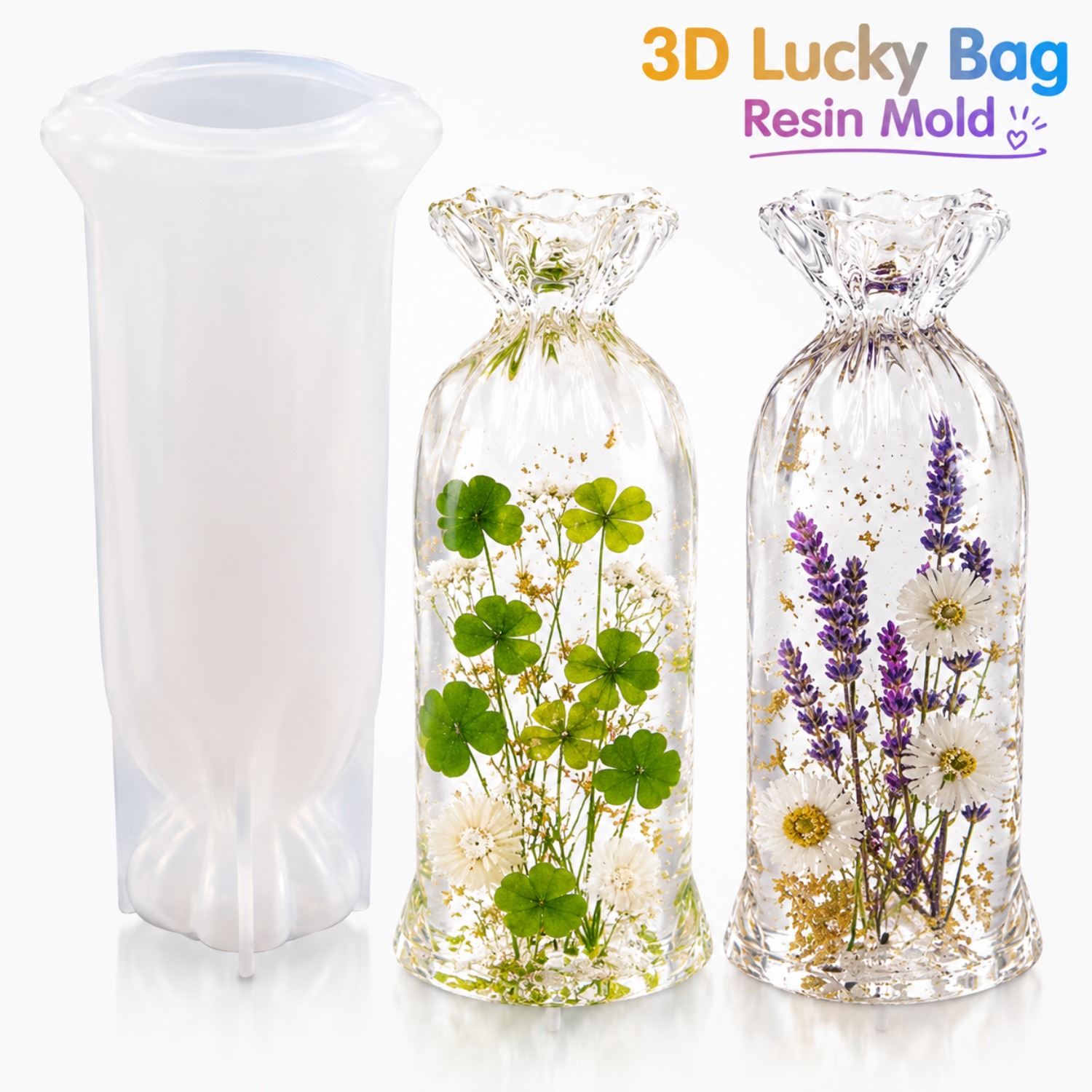 Lucky Bag Resin Silicone Mould - огляд і ціна Flower Preservation Resin