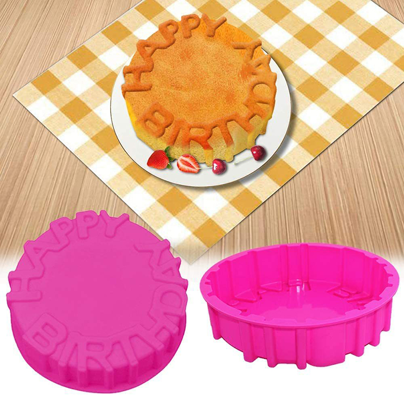 Happy Birthday Baking Pan Roun - огляд і ціна Coaster Mold Round