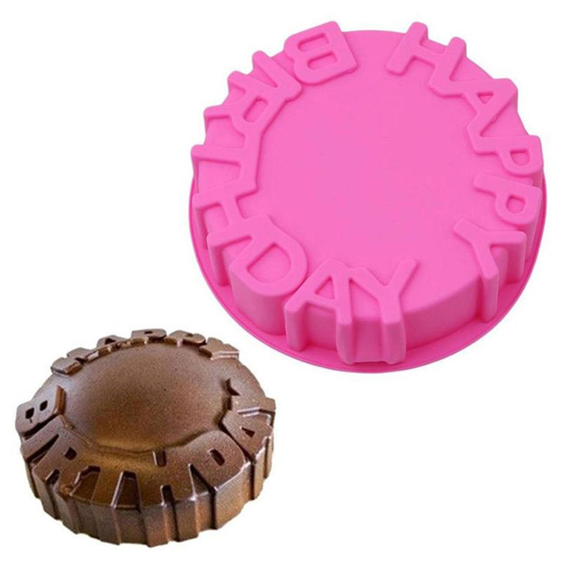 Happy Birthday Baking Pan Roun - огляд і ціна Coaster Mold Round